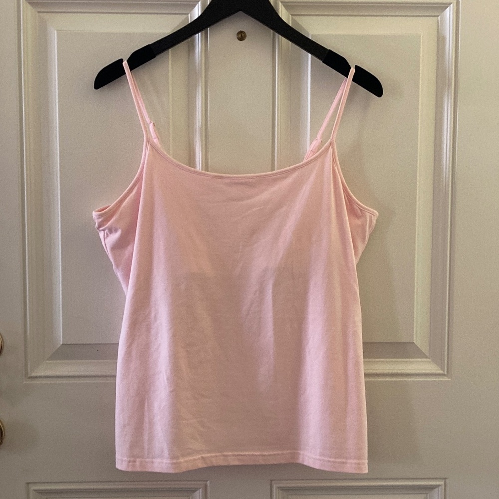 FINAL SALE! george & martha Pink Camisole/Cotton/Spandex/XL/NEW/PRICE FIRM!